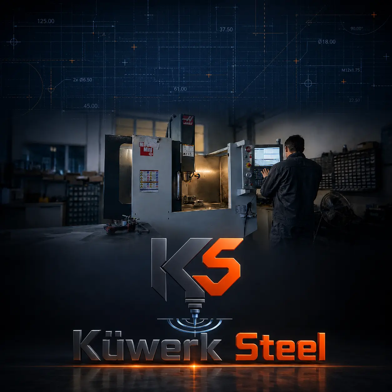 Küwerk Steel – ötlettől a kész alkatrészig, CNC megmunkálás és gyártás